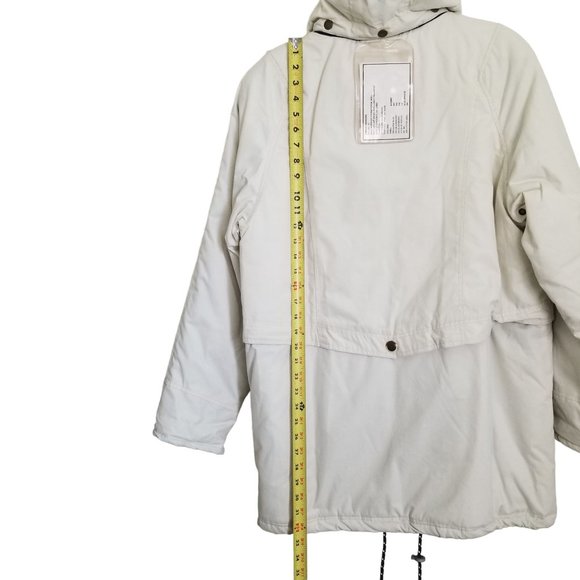 Women's Cold Weather Hooded Coat by Pacific Trail, Plaid Lined Zip and Snap Up - Picture 8 of 12